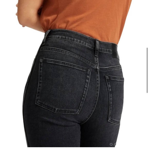 Everlane Cheeky Bootcut Jean Crop Charcoal Black Size 26 - Picture 13 of 13